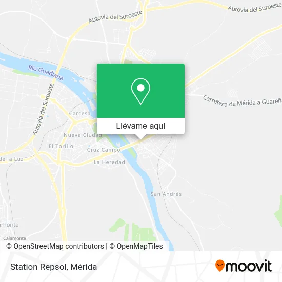 Mapa Station Repsol