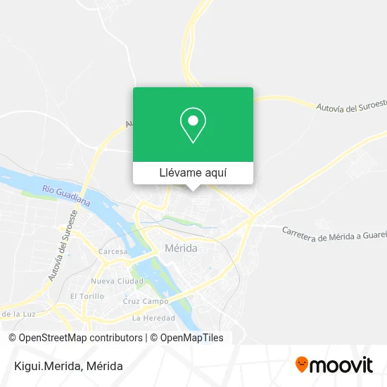 Mapa Kigui.Merida