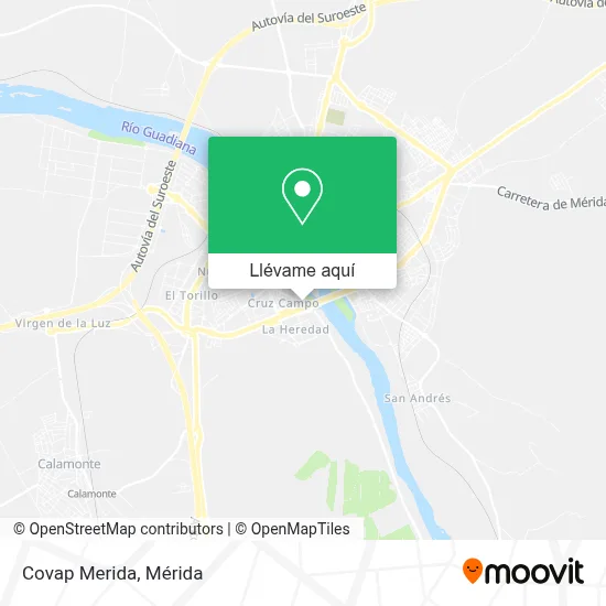 Mapa Covap Merida