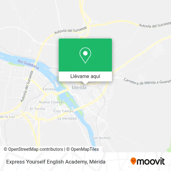 Mapa Express Yourself English Academy