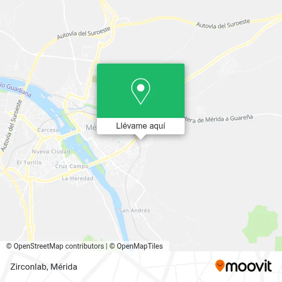 Mapa Zirconlab