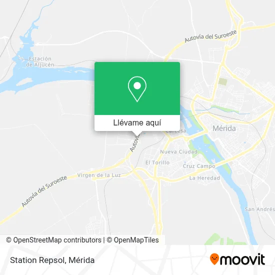 Mapa Station Repsol