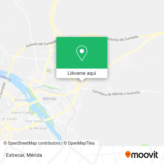Mapa Extrecar