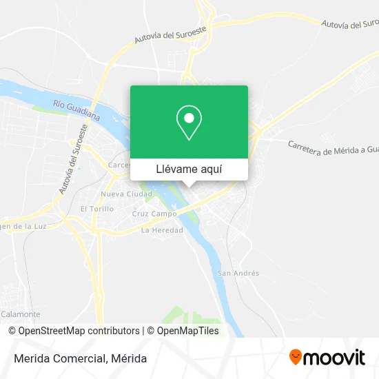 Mapa Merida Comercial