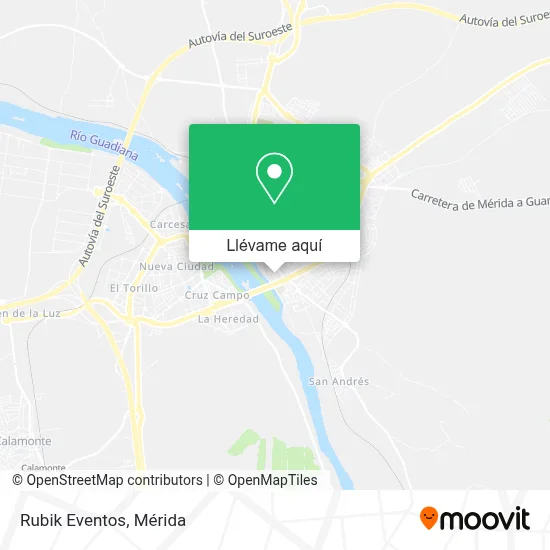 Mapa Rubik Eventos