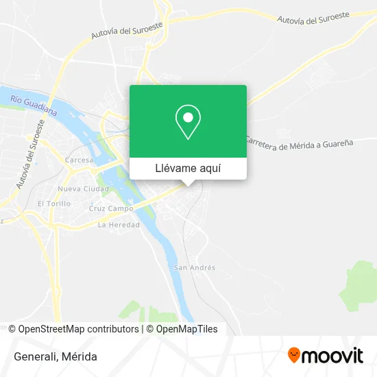 Mapa Generali