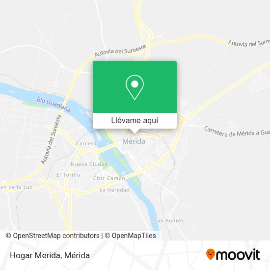 Mapa Hogar Merida