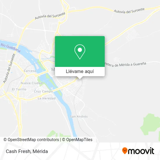 Mapa Cash Fresh