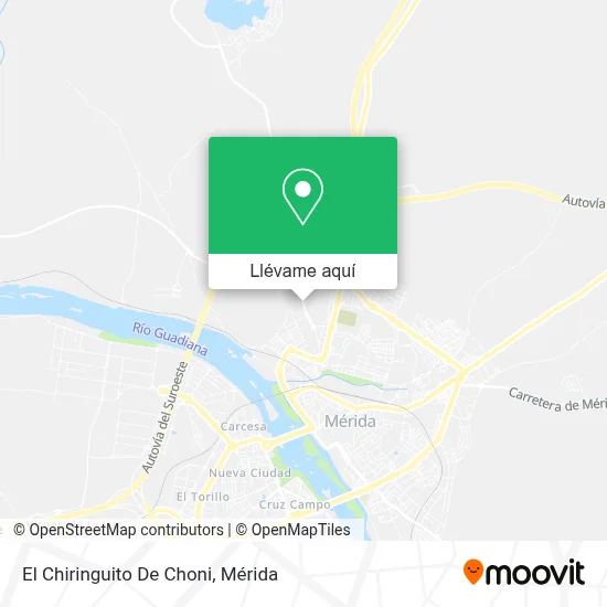 Mapa El Chiringuito De Choni