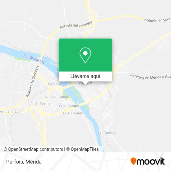 Mapa Parfois