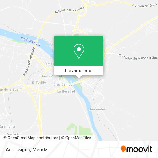 Mapa Audiosigno