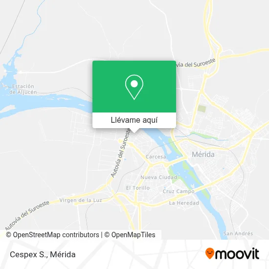 Mapa Cespex S.