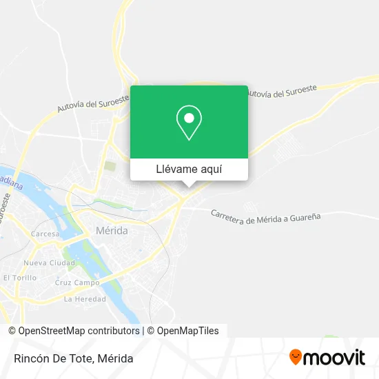 Mapa Rincón De Tote