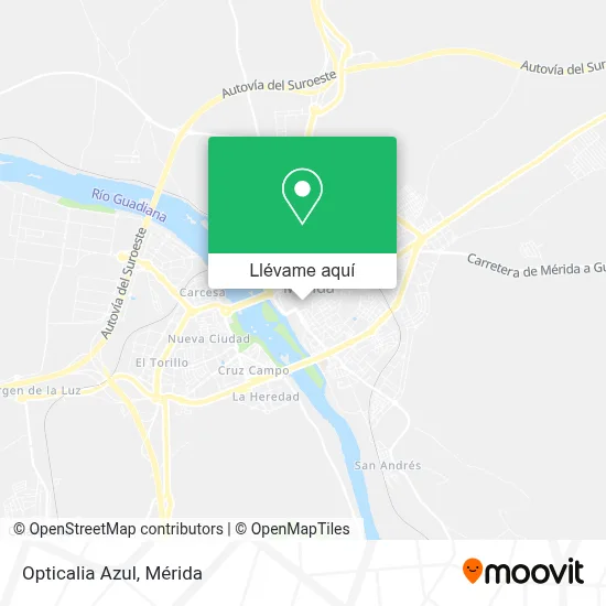 Mapa Opticalia Azul