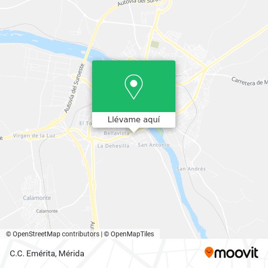 Mapa C.C. Emérita