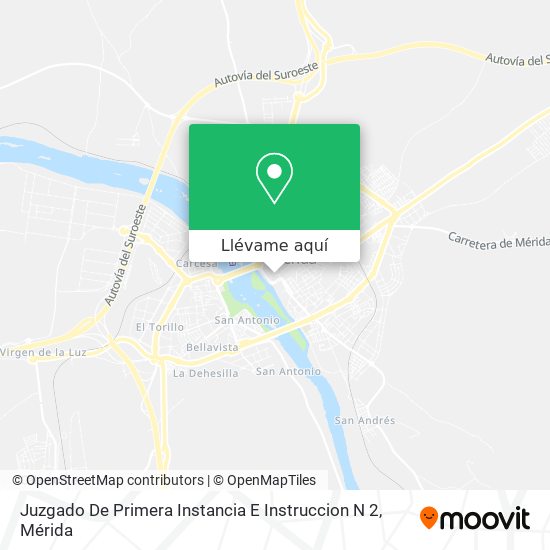 Mapa Juzgado De Primera Instancia E Instruccion N 2