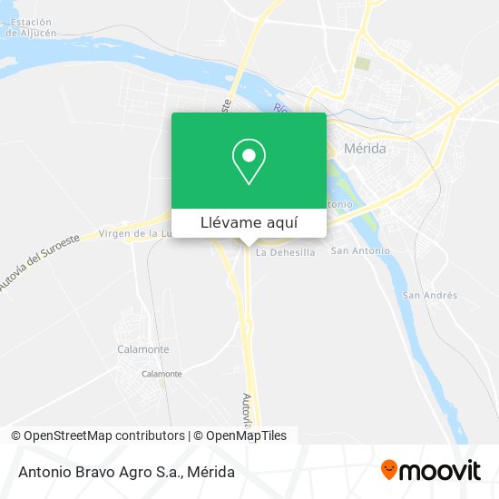 Mapa Antonio Bravo Agro S.a.