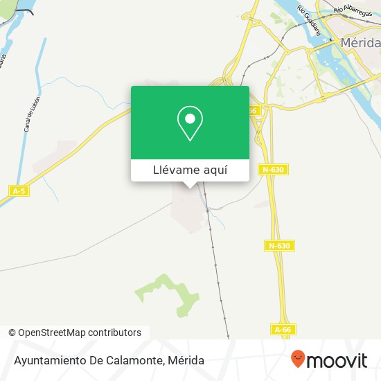 Mapa Ayuntamiento De Calamonte