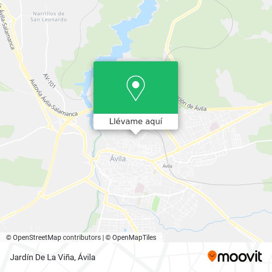 Mapa Jardín De La Viña