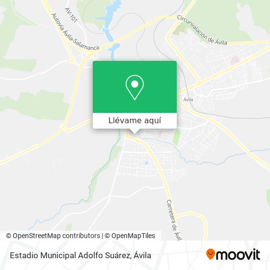 Mapa Estadio Municipal Adolfo Suárez