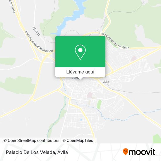 Mapa Palacio De Los Velada