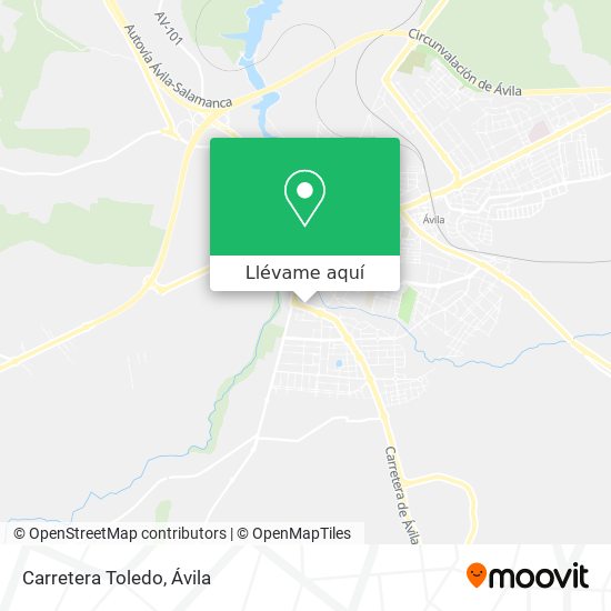 Mapa Carretera Toledo