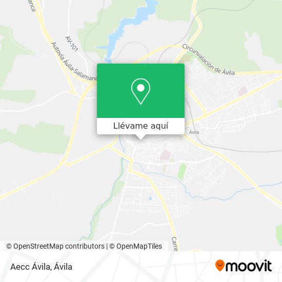 Mapa Aecc Ávila