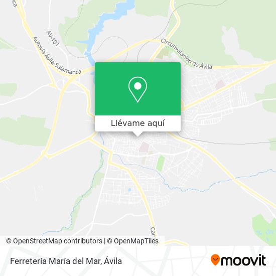 Mapa Ferretería María del Mar