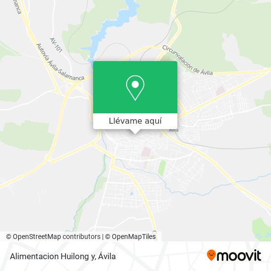 Mapa Alimentacion Huilong y