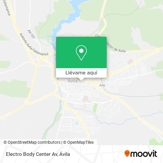 Mapa Electro Body Center Av