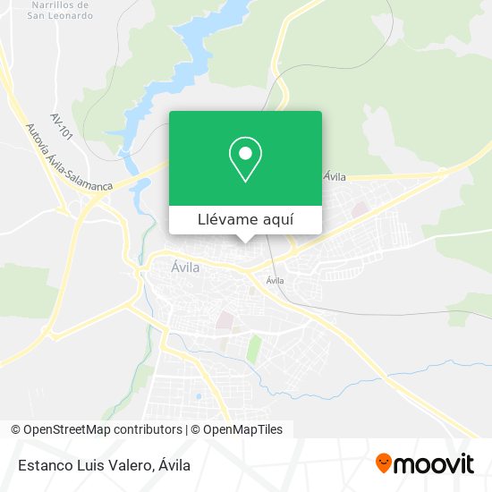 Mapa Estanco Luis Valero