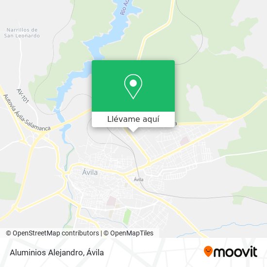 Mapa Aluminios Alejandro
