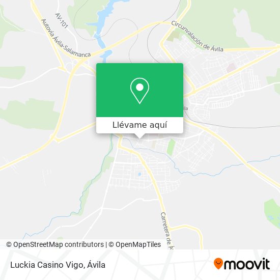 Mapa Luckia Casino Vigo