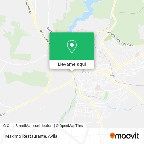 Mapa Maximo Restaurante