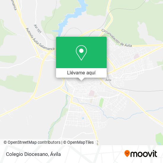 Mapa Colegio Diocesano