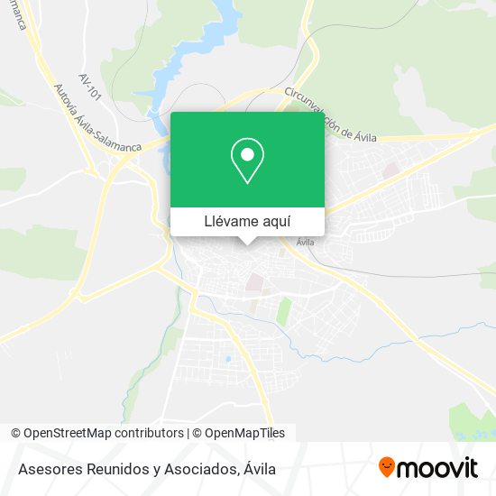 Mapa Asesores Reunidos y Asociados