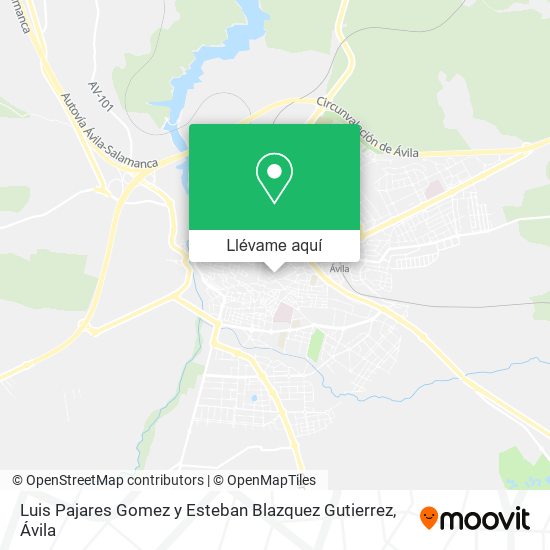 Mapa Luis Pajares Gomez y Esteban Blazquez Gutierrez
