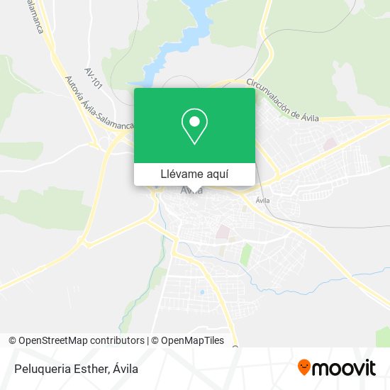 Mapa Peluqueria Esther
