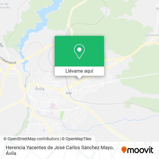 Mapa Herencia Yacentes de José Carlos Sánchez Mayo
