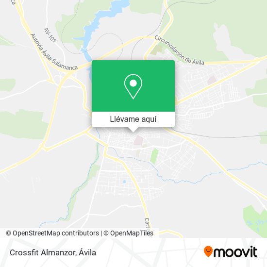 Mapa Crossfit Almanzor