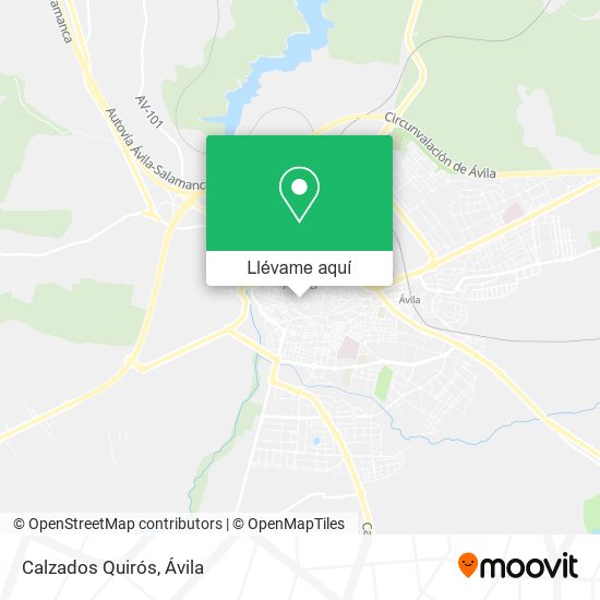 Mapa Calzados Quirós