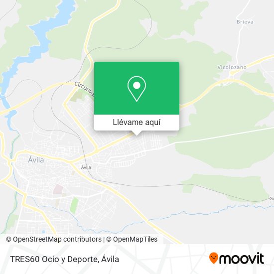 Mapa TRES60 Ocio y Deporte