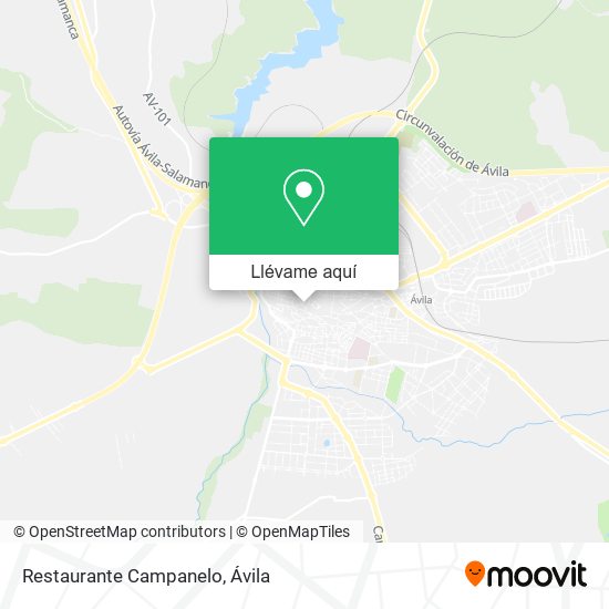 Mapa Restaurante Campanelo