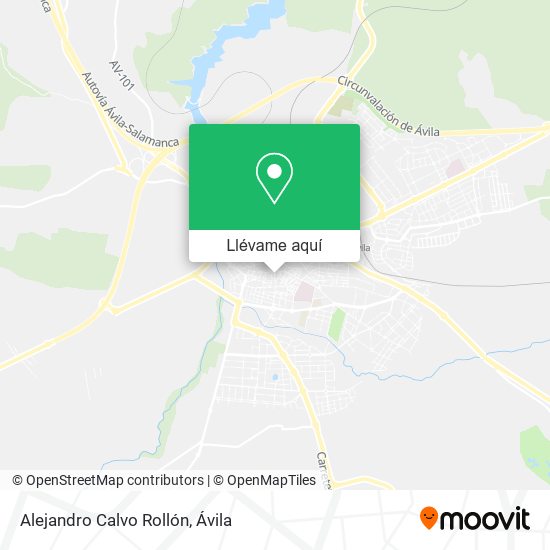 Mapa Alejandro Calvo Rollón
