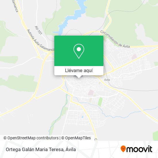 Mapa Ortega Galán Maria Teresa