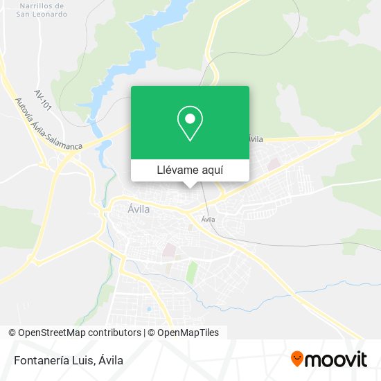 Mapa Fontanería Luis
