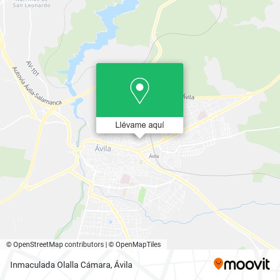 Mapa Inmaculada Olalla Cámara