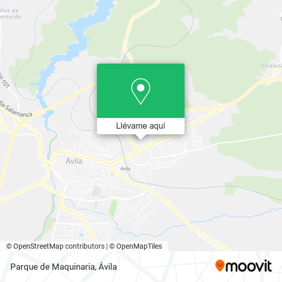 Mapa Parque de Maquinaria