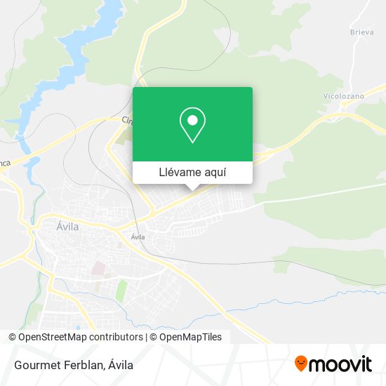 Mapa Gourmet Ferblan
