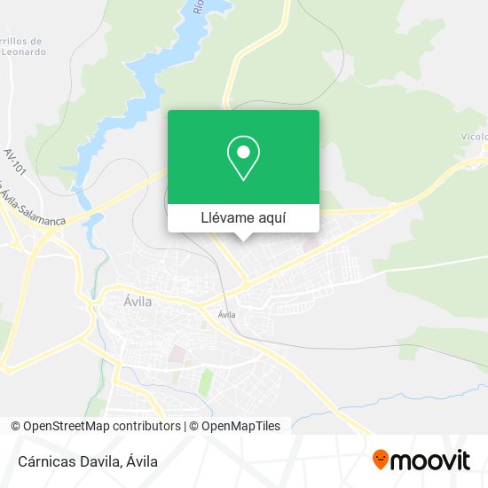 Mapa Cárnicas Davila